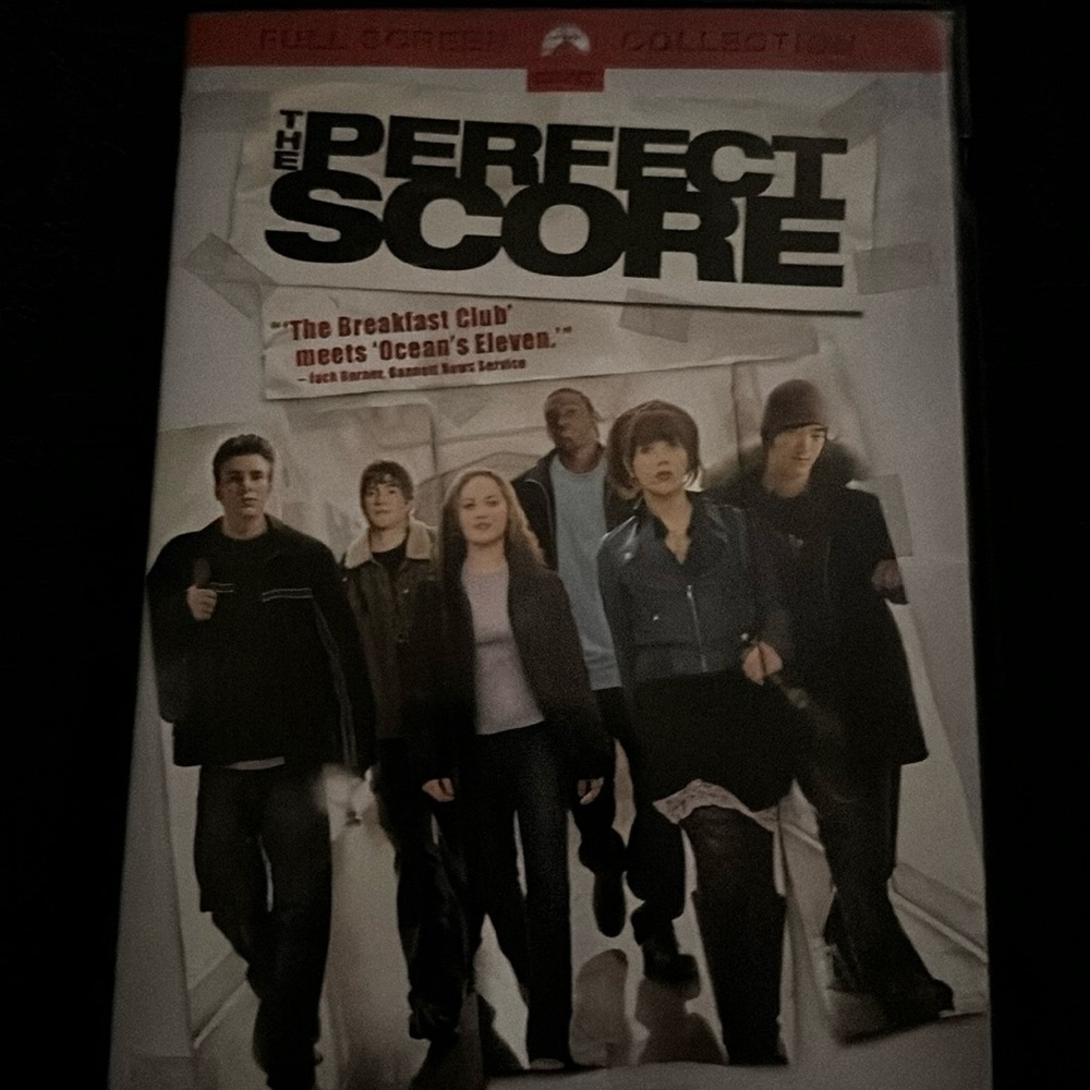 The Perfect Score DVD